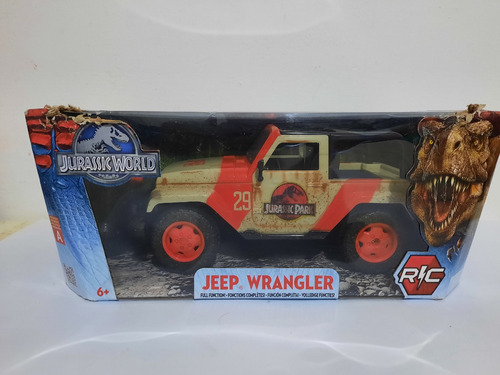 Jeep Wrangler Jurassic World Control Remoto Jada Rc 2015