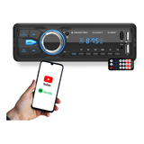 Aparelho Som Automotivo Soundfy Sy-400 Com 2 Usb Bluetooth Pendrive Leitor Cartão Sd Rádio Fm