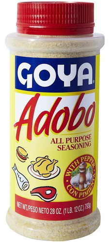 Sazonador Goya Adobo All Purpose Con Pimienta 793g