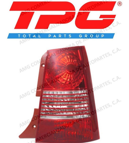 Faro Stop Kia Picanto 2005-07 Derecho Tpg Foto 3