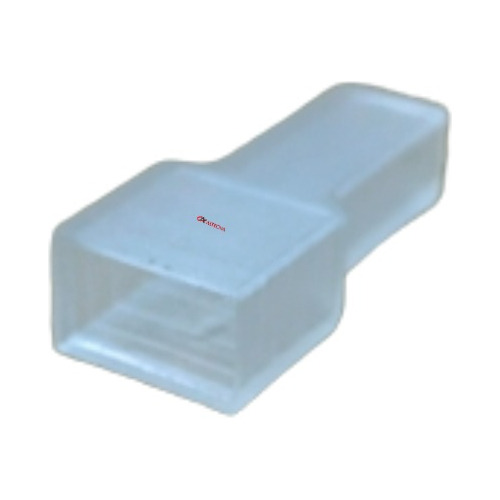 Conector Capa Isolante Luva P/ Terminal Macho  6.3 C/50 Pçs