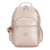 Mochila Kipling Seoul Gm Quartz Metallic