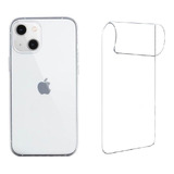 Carcasa Para iPhone 13 Mini Transparente + Lamina Hidrogel