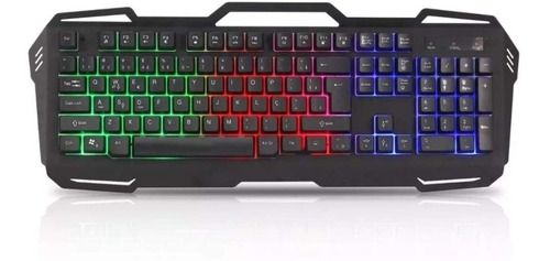 Teclado Gamer Inalambrico Weibo Rgb Suspendido Usb 3.0  