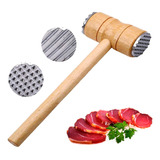 Martillo Maza Bife Carne Madera Fundicion Cocina Gourmet