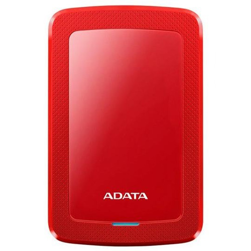 Disco Duro Externo Adata Ahv300 1tb Usb 3.1 Plastico Rojo