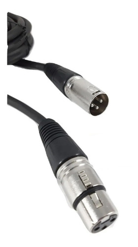 Cable Radox Para Microfono Plug Cannon A Jack Cannon 10m