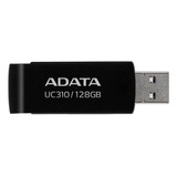 Memoria Usb 3.2 Adata Uc310128grbk 128gb Color Negro