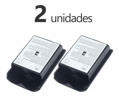 2x Capa Traseira Tampa De Pilhas Controle Xbox 360 Lote