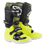 Botas Tech 7 Fluor Alpinestars Adulto No Fox Enduro Moto Atv