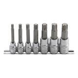 Dados Torx Ribe M6, M7, M8, M10, M12, M13, M14 7pza Bgs 5185