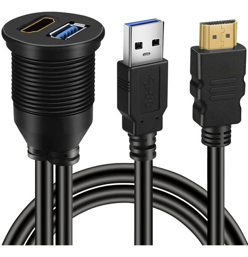 Cable Usb 3.0 A Hdmi De 1,4 Metros