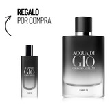 Perfume Armani Acqua Di Giò Parfum 75ml + Aqua Di Gio Talla 