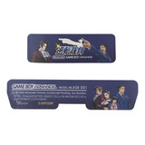 Sticker Para Game Boy Advance (gba) Diseño Ace Attorney