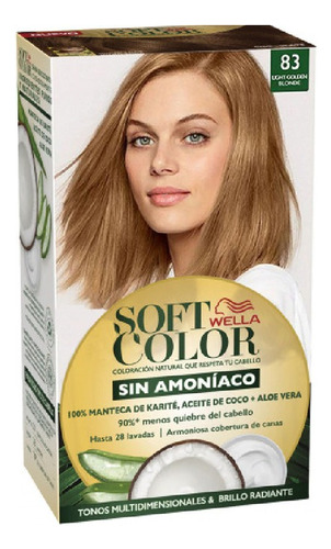  Wella Soft Color Tintura Kit Completo Sin Amoniaco