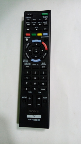 Control Remoto Televisor Sony Bravia