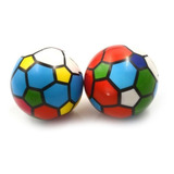 Sorpresa Pelota Fútbol Multicolor × 6 Antiestrés Cotillón