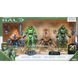 Jazwares World Of Halo Coleccin 20th Anniversary Figuras De 