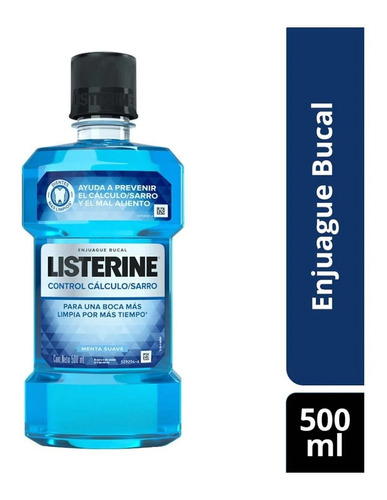 Listerine Control Calculo - mL a $64