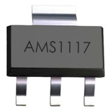 Regulador De Voltaje Ams1117-3.3v Smd Sot-223 Superficial