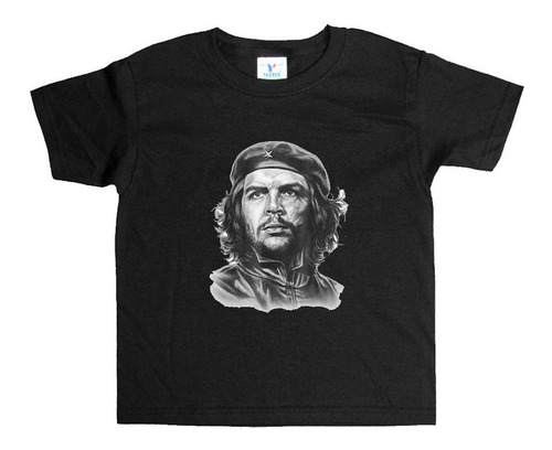 Remera Negra Adultos Che Guevara R5