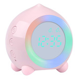 Reloj Despertador Digital Silencioso Para Niños, Mesita De N