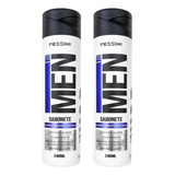 Sabonete 3 Em 1 Masculino Íntimo Corpo E Rosto Men Kit 2 Und