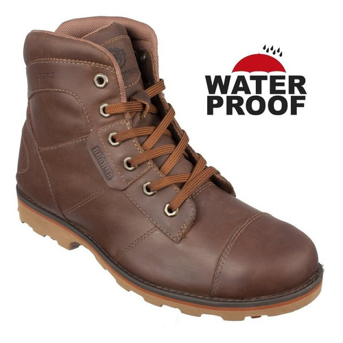 Botas Brahma En Cuero Impermeables Pargo Pr2987 Waterproof 