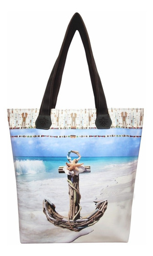 Bolsa Moda Praia Espaçosa Impermeável Âncora Magicc 085