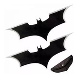 Shuriken Murciélago Batarang X 2 Unid Metalicos Batman