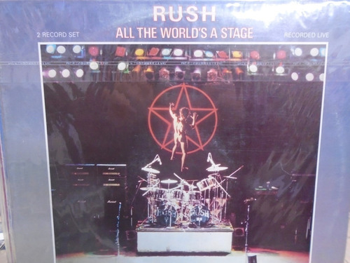 Rush All The World's A Stage Lp