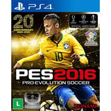 Pes 2016 Ps4 Pro Evolution Soccer Midia Fisica Original Sony