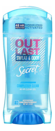 Secret Outlast Completely Clean Pack 73g Antiperspirante-gel
