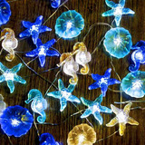 Cuerda De Luces Decorativas Tema Náutico Bajo Mar, Are...