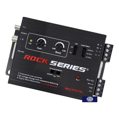 Convertidor Hi Low Rock Series Rks-epic2hl Restaurador Bajos Color Negro | Meses sin interés