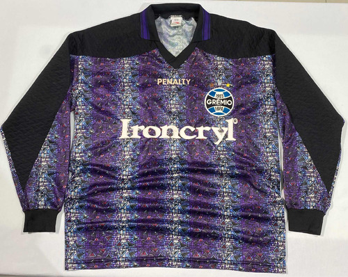 Camisa Jogo Grêmio 1997 Penalty Goleiro Renner 20 Silvio Gg