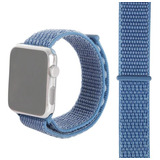 Correa Para Apple Watch 42 Y 44mm, Con Velcro. Celeste