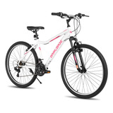 Hiland - Bicicleta De Montaña Para Mujer, 26 Pulgadas, Mar.