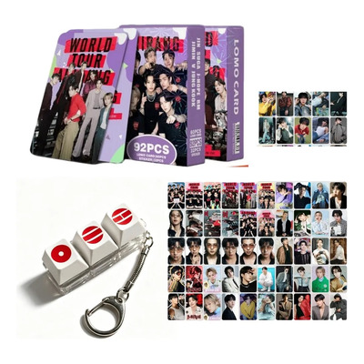 Set Army Bts 92 Photocards Lomo + Llavero Interactivo Regalo | Meses sin interés