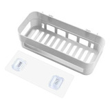 Estante Plastico Baño Cocina Adhesivo Premium Multiuso