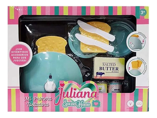 Mi Primer Tostadora Juliana Cocina Con Accesorios Sweet Home