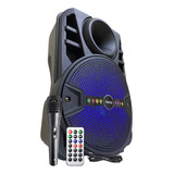 Caixa Som Portátil Bluetooth Radio Fm Pendrive Alta+1000pmpo