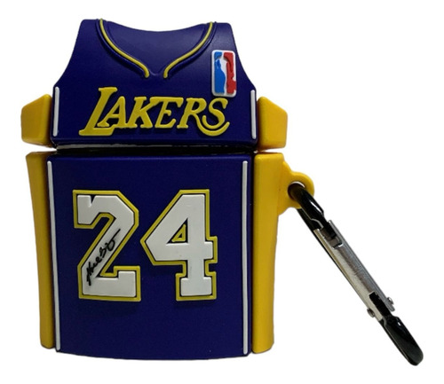 Capinha Case P/ Fone Bluetooth Kobe Bryant Lakers 24