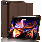 Funda Para iPad Pro De 11 2022 Con Portalapices - Chocolate 