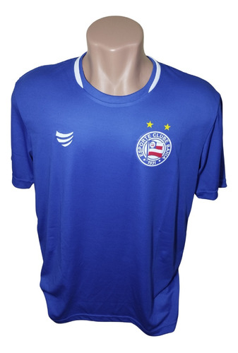 Camiseta Oficial Do Bahia Time De Futebol Tricolor Baiano
