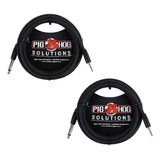 Pig Hog Px-35t4m Cable De Instrumento Trs A Mono De 3,5 Mm, 