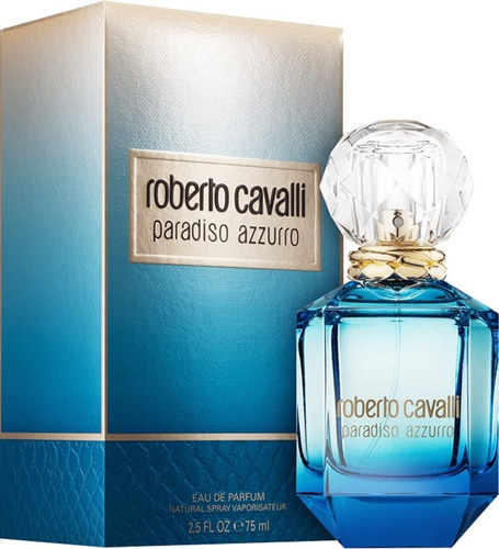 Perfume Roberto Cavalli Paradiso  Azzuro 75 Ml Factura A Y B