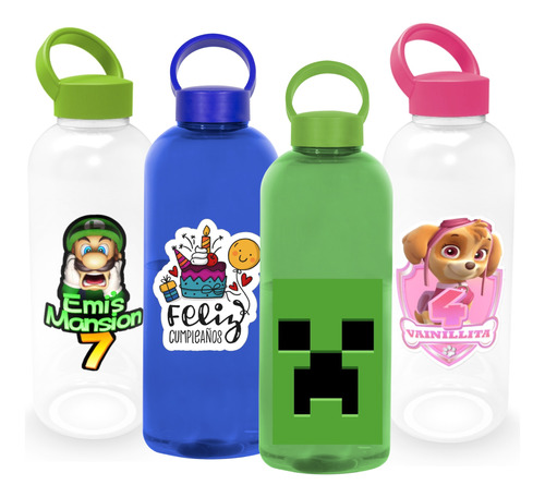 Cilindro Botella Para Agua 810 Ml Personalizadas *30 Pzas* 