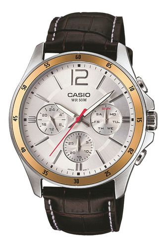 Reloj Hombre Casio Mtp-1374l-7avdf Core Mens