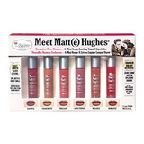 Thebalm Meet Matt (e) Hughes Set De 6 Mini Barras De Labios